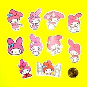 3/$20 Brand New 10x Waterproof Sanrio Melody #h